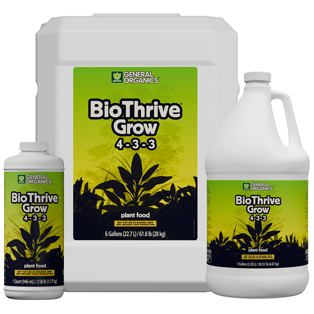 General Organics BioThrive® Grow 4-3-3